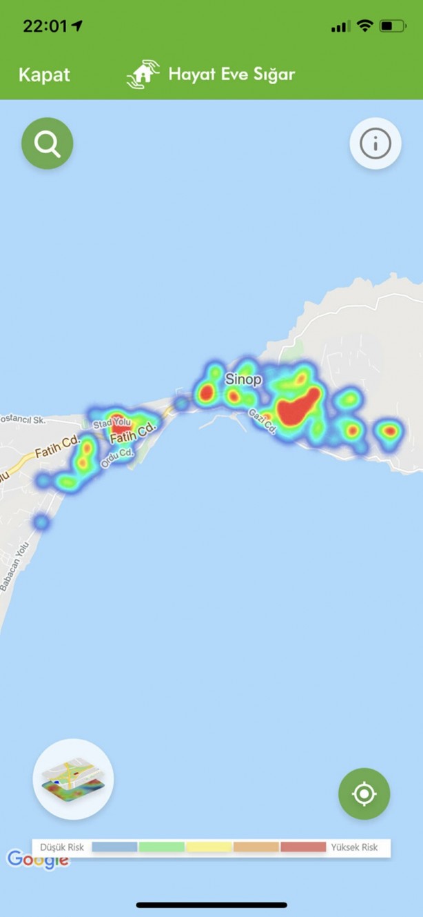 Foto - İşte Türkiye'nin güncel koronavirüs yoğunluk haritası! Kısıtlamalar işe yaradı mı?