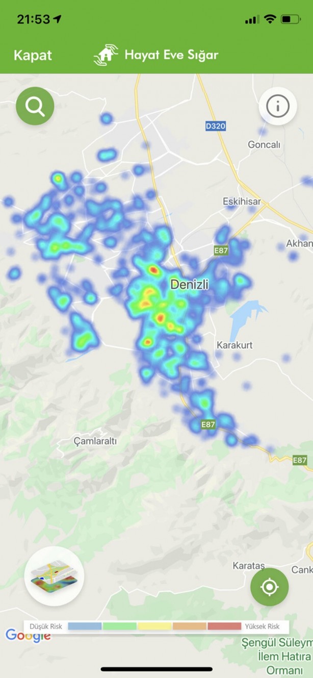Foto - İşte Türkiye'nin güncel koronavirüs yoğunluk haritası! Kısıtlamalar işe yaradı mı?