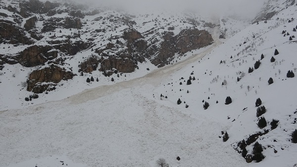 Foto - İşte Van'da yaşanan çığların sebebi