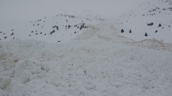 Foto - İşte Van'da yaşanan çığların sebebi