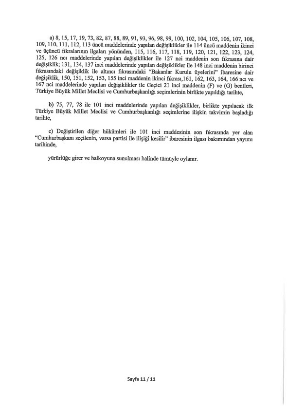 Foto - İşte yeni anayasa teklifinin tam metni