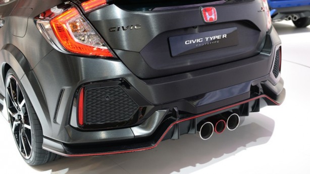 Foto - Honda'nın yeni canavarı: Civic Type R