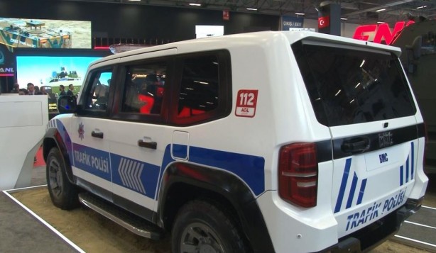 İşte yerli ve milli polis aracı Tulga