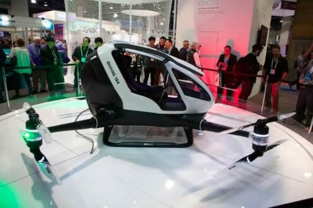 Foto - İşte yolcu taşıyabilen ilk Drone