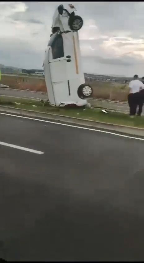 İstese bile yapamazdı! Kazanın sonunu gören gözlerine inanamadı