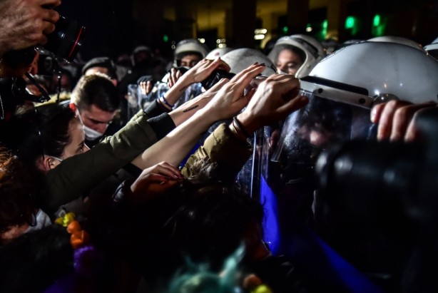 Foto - İstiklal Caddesi'nde kışkırtma girişimi