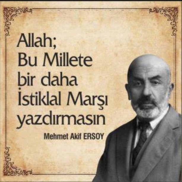 Foto - İstiklal şairimiz Mehmet Akif'in hüzünlü vedası