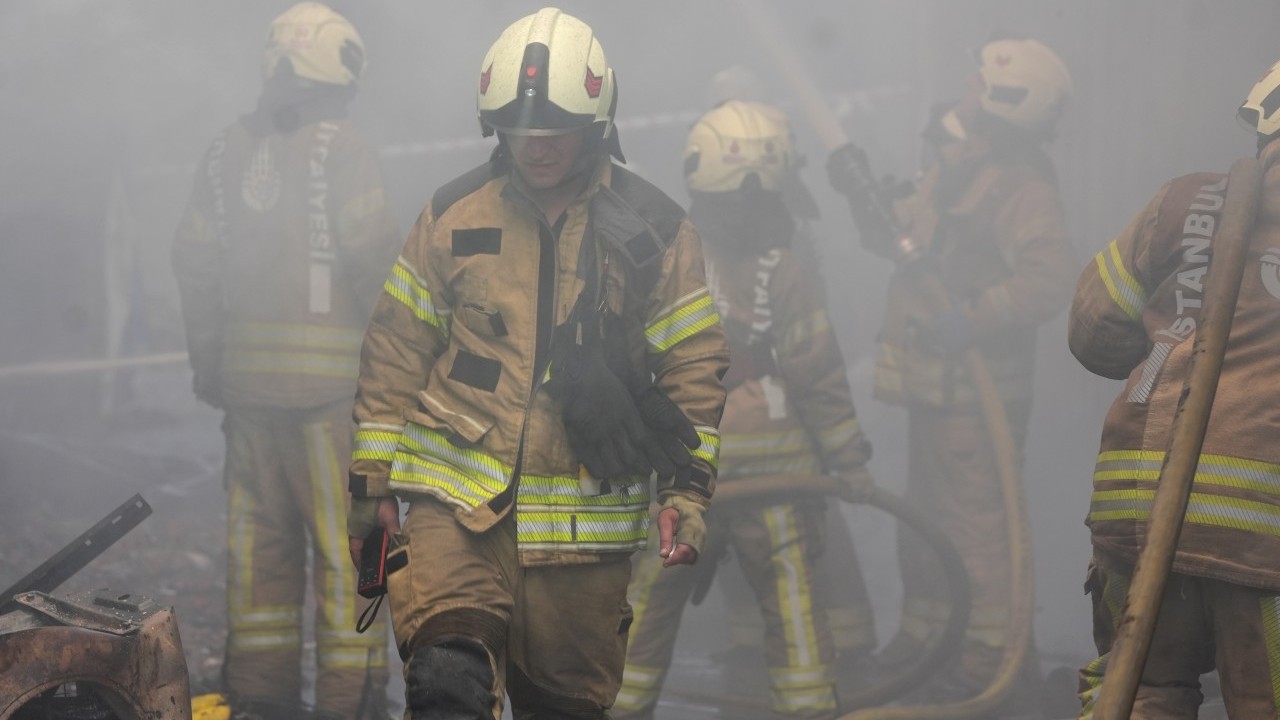 Foto - İSTOÇ'taki yangından feci görüntüler