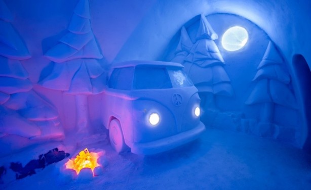 Foto - İsveç'in meşhur buz öoteli görenleri adeta büyülüyor