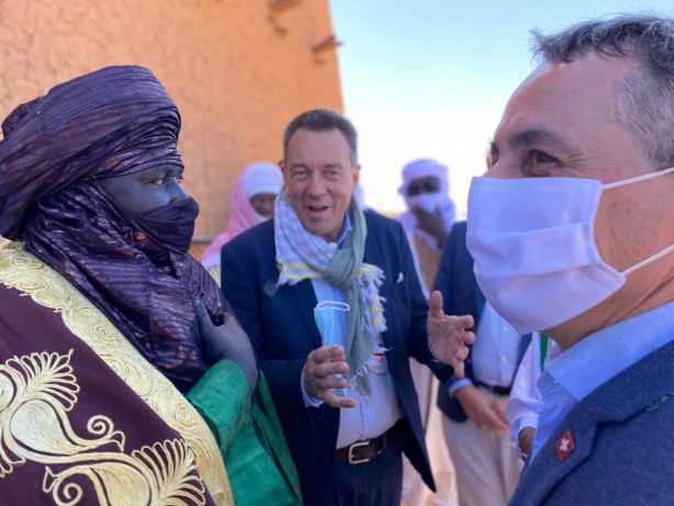 İsviçre Cumhurbaşkanı'na Osmanlı şoku! Bakakaldı