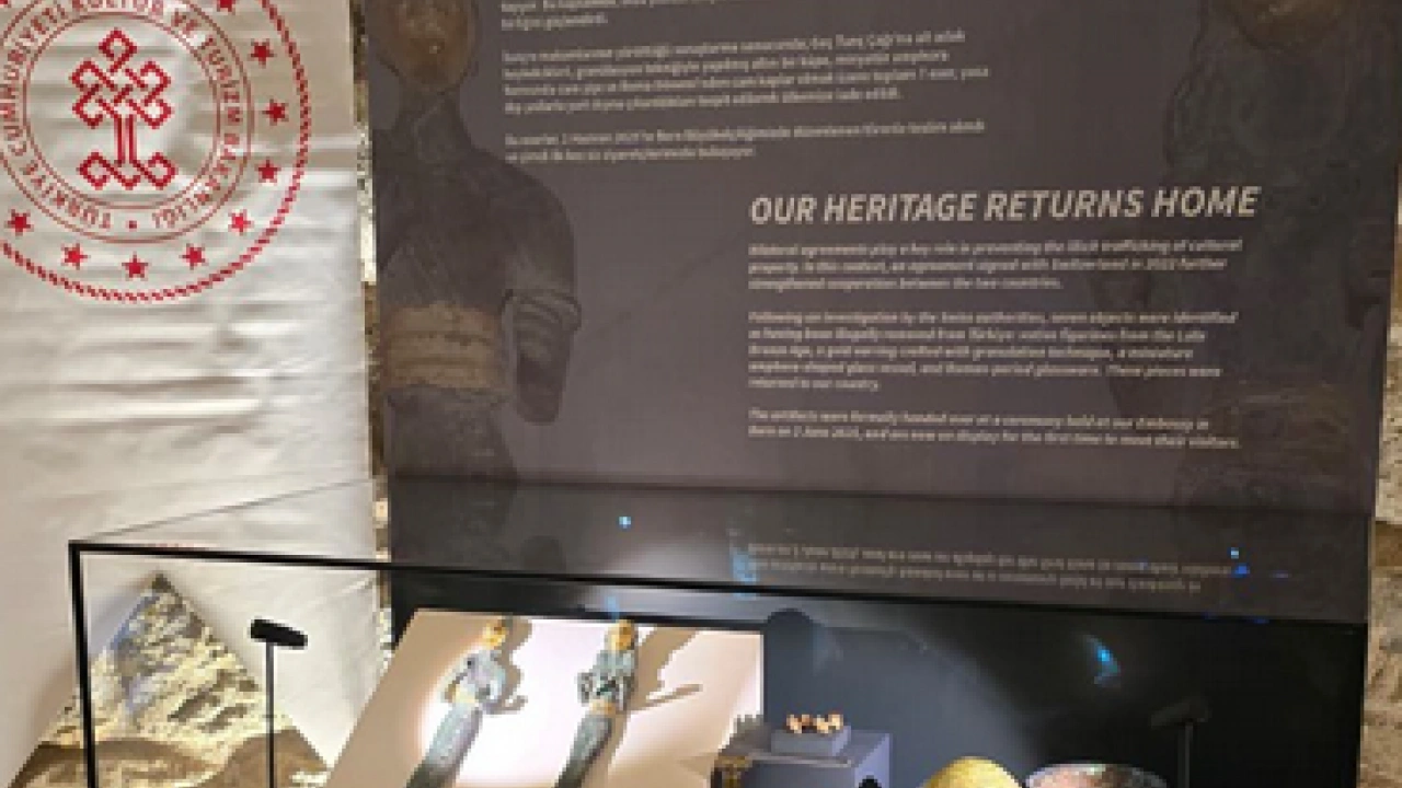 İsviçre’den Türkiye’ye tarihi iade: 7 eser Bodrum Kalesi’nde sergilenecek...