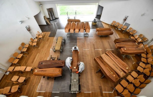 Foto - İtalya'da cenazeler aylardır gömülmek için bekliyor