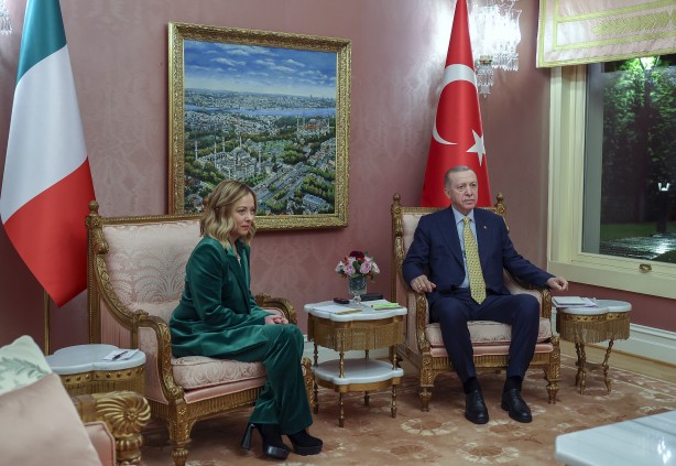 Foto - İtalyanlar görüşmenin perde arkasını yazdı! Meloni Erdoğan'dan yardım istedi