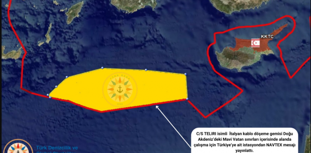 Foto - İtalyanlar Türkiye'ye ait istasyondan NAVTEX mesajı yayımlattı! ABD, Fransa, Yunanistan, Rumlar şoka girdi