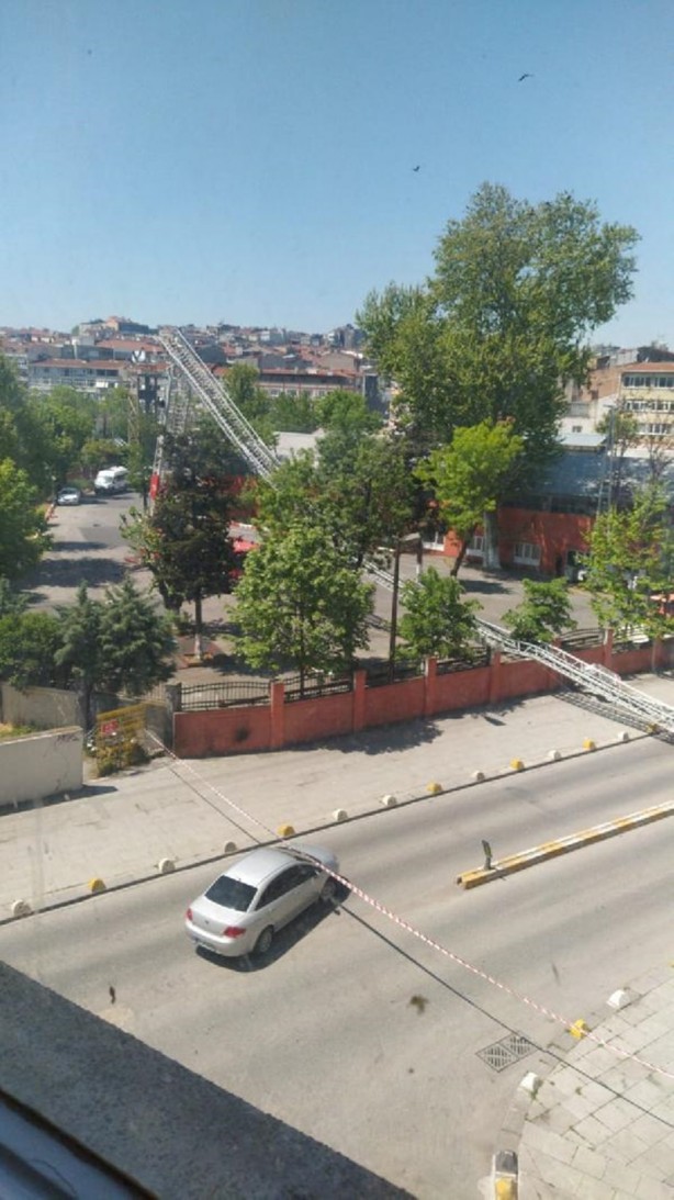 İtfaiye tatbikatı sırasında kaza! Ortalık savaş alanına döndü
