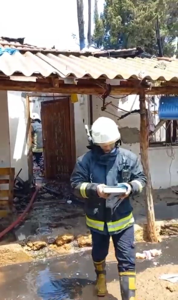 Foto - İtfaiyeci şaşkın! Kur’an-ı Kerim mucizesi!