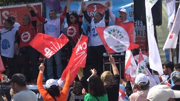 Foto - İttifak meydanlara da sıçradı! Bir kolunda CHP bir kolunda HDP
