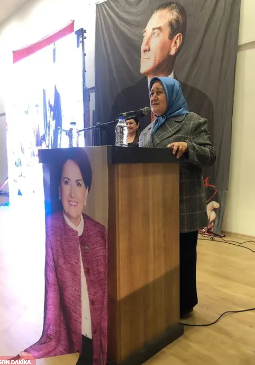 Foto - İYİ Parti’de skandal! Konuşmasına izin verilmeyen Nesrin Ünal açılışı terk etti!