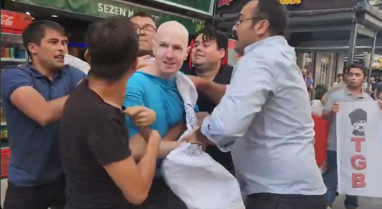 Foto - İzmir Limanına demirleyen ABD askerlerine çuval geçirildi