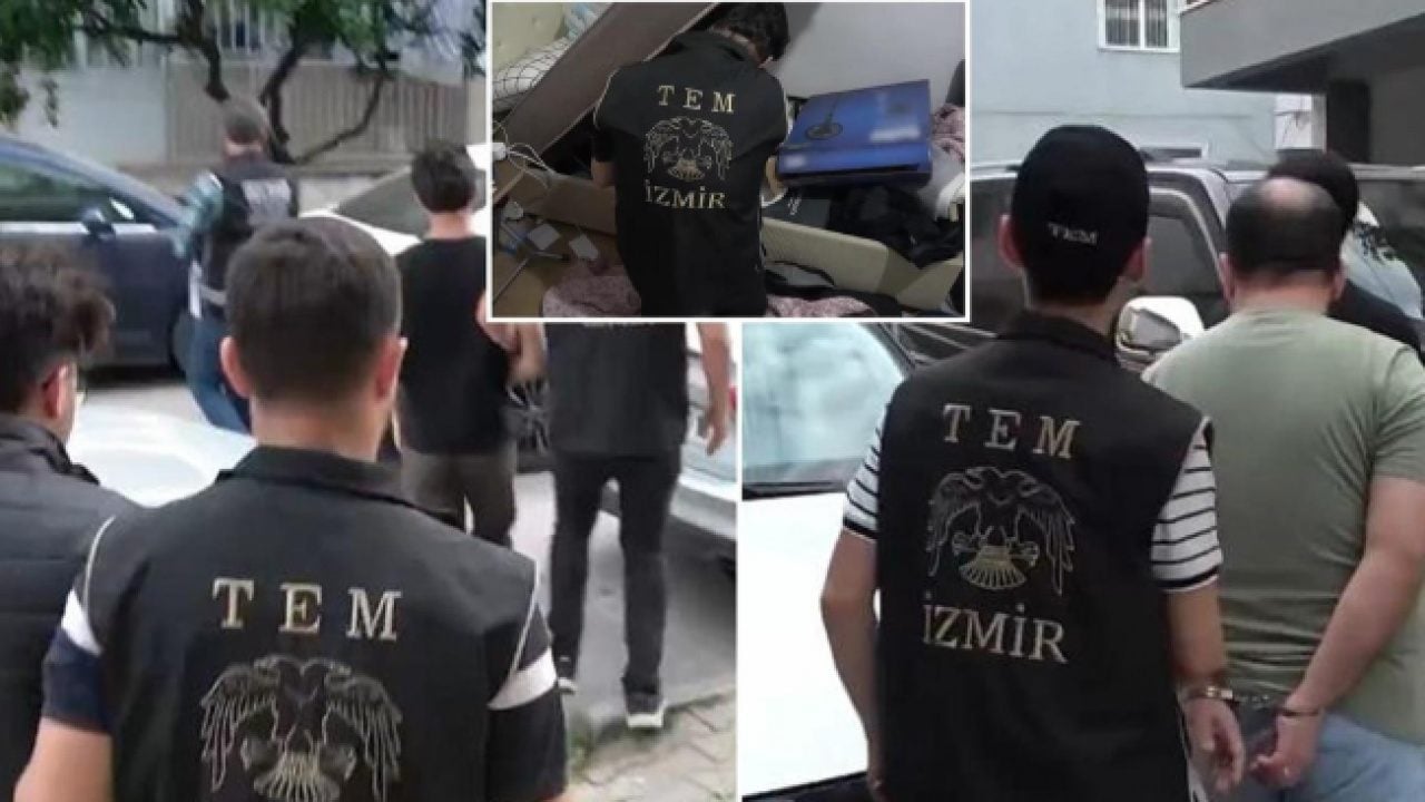 Foto - İzmir merkezli 4 ilde operasyon! FETÖ’nün hücre yapılanmasına ağır darbe: 21 militan kıskıvrak yakalandı