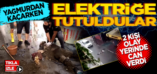 Foto - İzmir'de 2 kişinin hayatını kaybettiği olayda İZSU iddiası! Ölümlerin sebebi elektrik hattının üzerine konulan rögar kapakları mı?