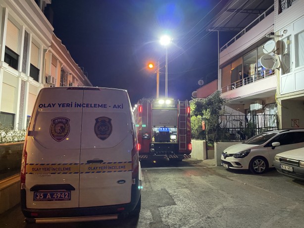 Foto - İzmir'de dairede çıkan yangında 1 kişi hayatını kaybetti