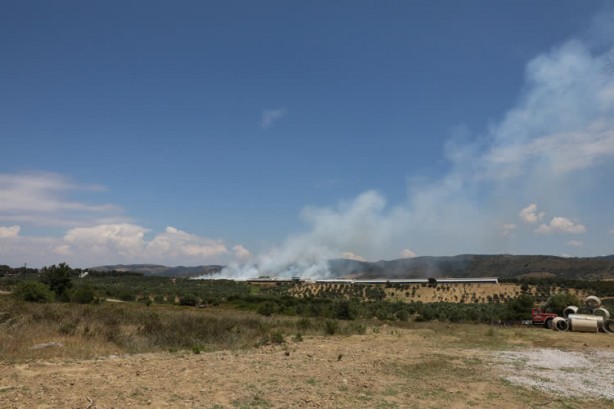 İzmir’de korkutan yangın!