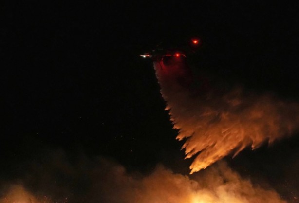 Foto - İzmir'de orman yangını! 1 kişi gözaltına alındı