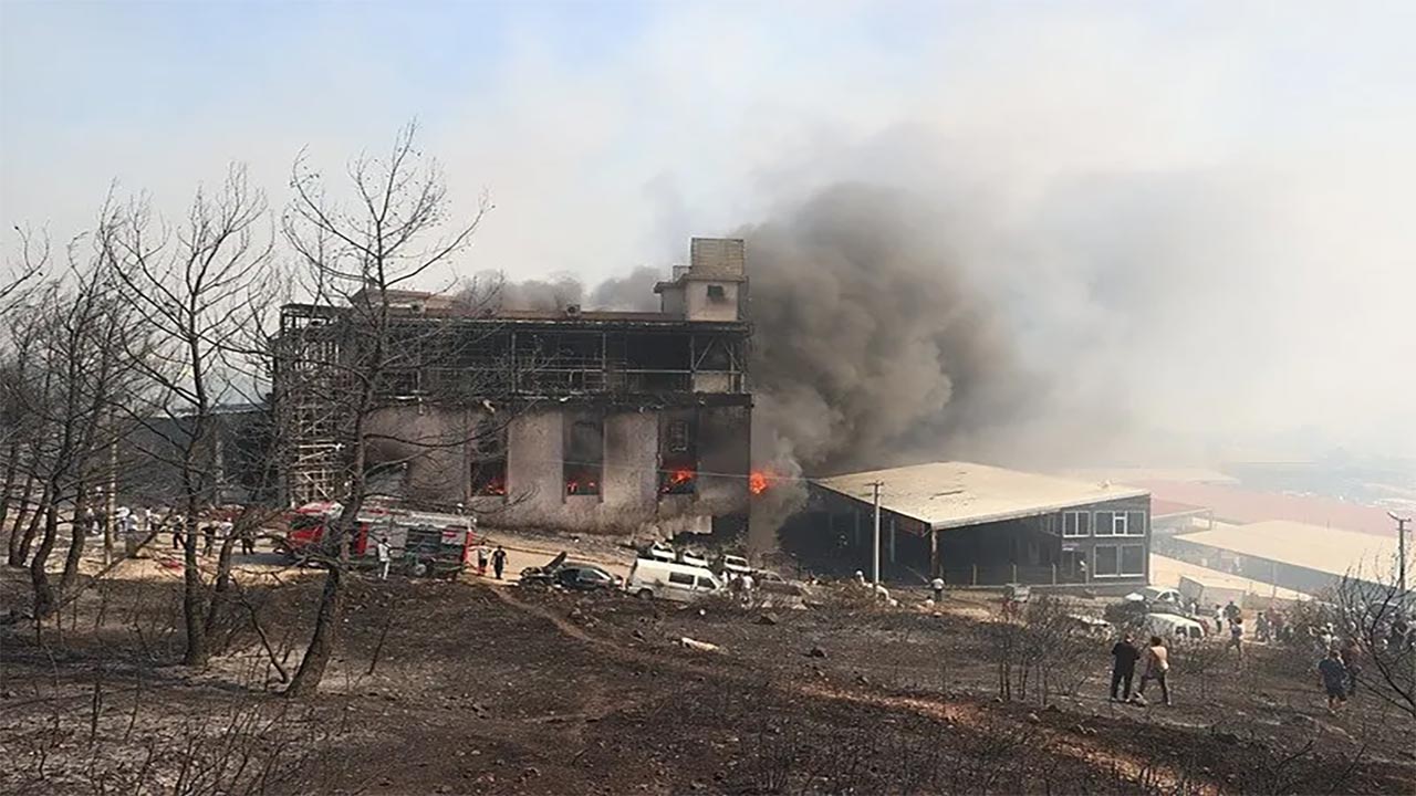 Foto - İzmir’de orman yangını paniği! Alevler evlere dayandı, müdahale sürüyor