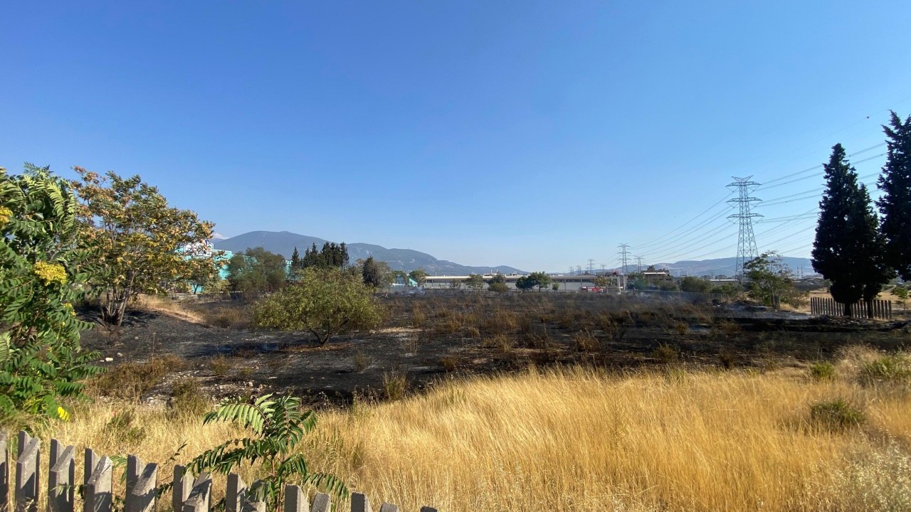 Foto - İzmir’de otluk yangını AVM’ye sıçradı: Araçlar alevler arasında kaldı! 