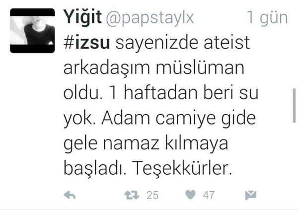 Foto - İzmir'deki su kesintisini böyle tiye aldılar