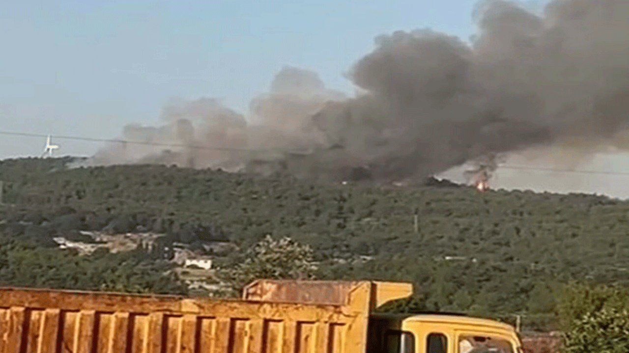 Foto - İzmir'den üzen haber! Rüzgarın etkisiyle hızla büyüdü
