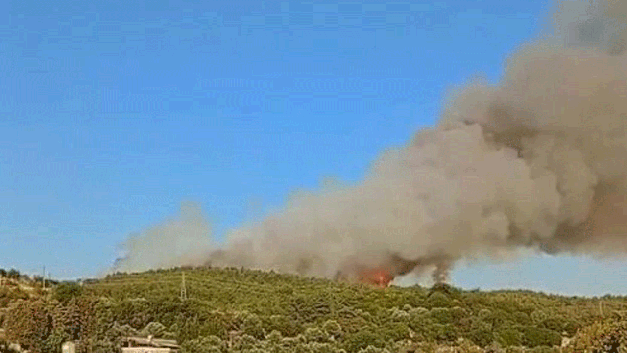 Foto - İzmir'den üzen haber! Rüzgarın etkisiyle hızla büyüdü