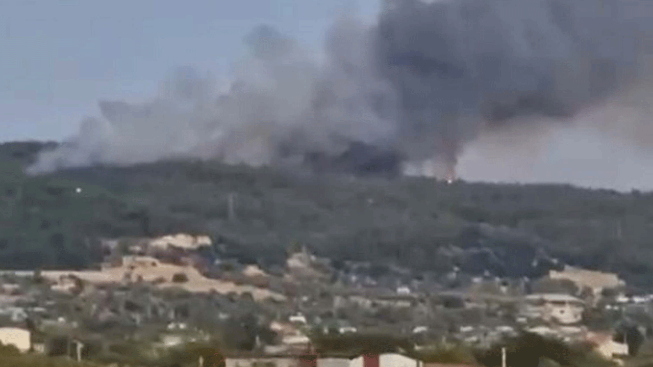 Foto - İzmir'den üzen haber! Rüzgarın etkisiyle hızla büyüdü
