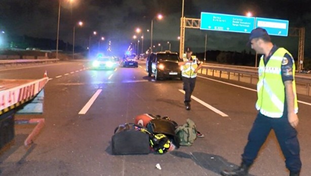 Foto - Jandarma, görenleri duygulandırdı! İstanbul'un göbeğinde müthiş hareket