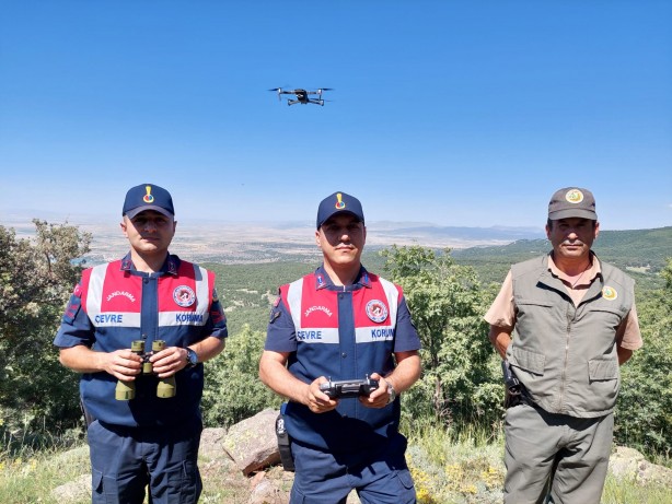 Foto - Jandarma ormanları drone ile denetliyor!