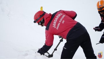 Foto - Jandarmadan Kayseri Erciyes’te çığ tatbikatı