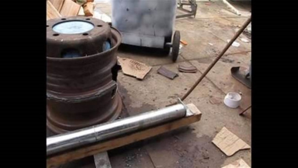 Foto - Jant ve tüple bakın ne yaptı!