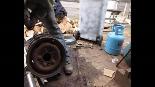 Foto - Jant ve tüple bakın ne yaptı!