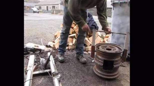 Foto - Jant ve tüple bakın ne yaptı!