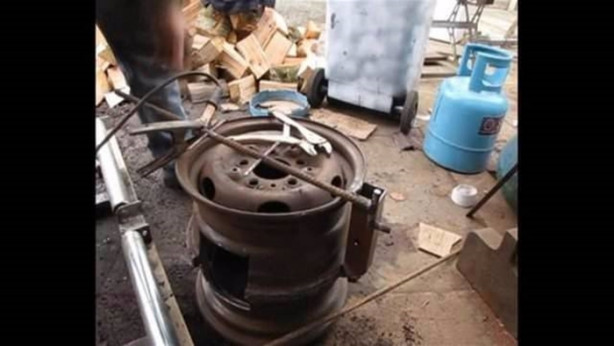 Foto - Jant ve tüple bakın ne yaptı!