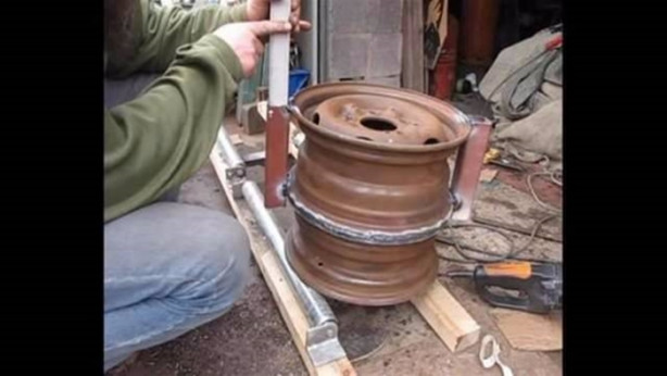 Foto - Jant ve tüple bakın ne yaptı!