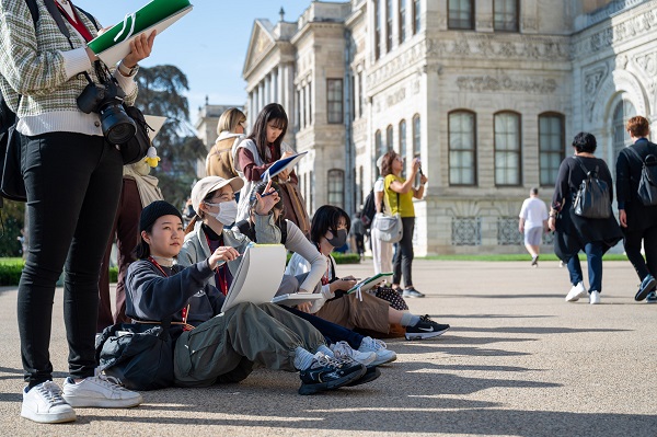 Foto - Japon öğrenciler Türk mimarisini inceledi