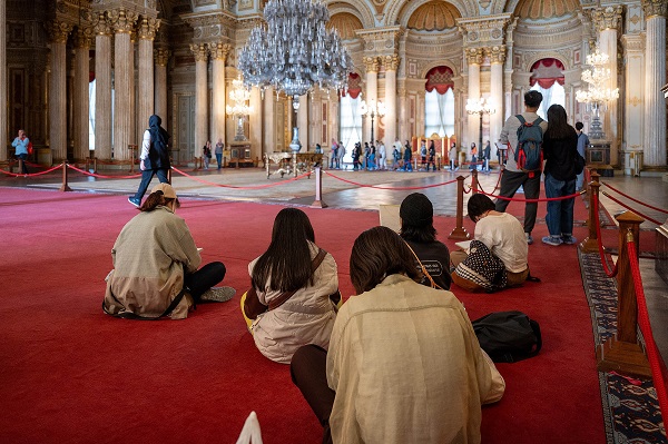 Japon öğrenciler Türk mimarisini inceledi