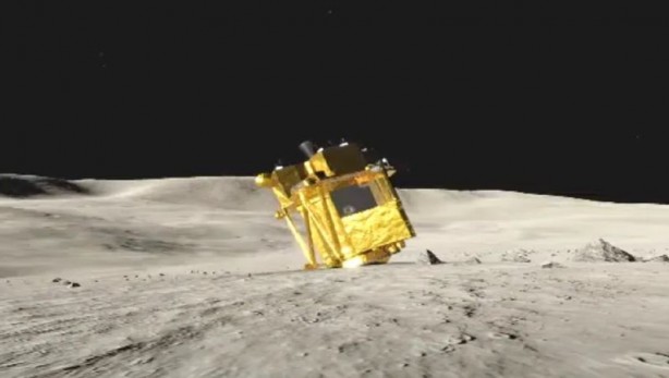 Foto - Japonların karizması Ay'da çizildi