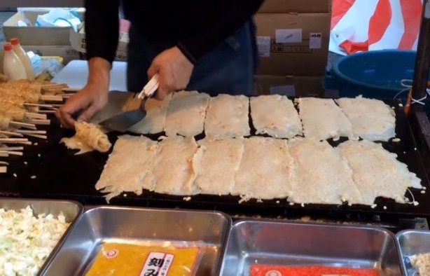 Foto - Japonların sıra dışı sokak yemekleri