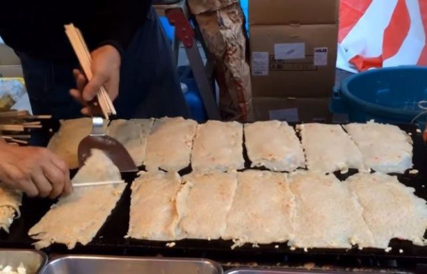 Foto - Japonların sıra dışı sokak yemekleri