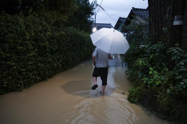 Foto - Japonya'da heyelan: 1 kişi öldü, 10 kişi kayıp