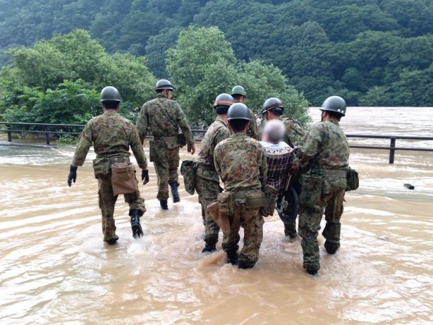 Foto - Japonya’da şiddetli yağışlarda ölü sayısı yükseliyor