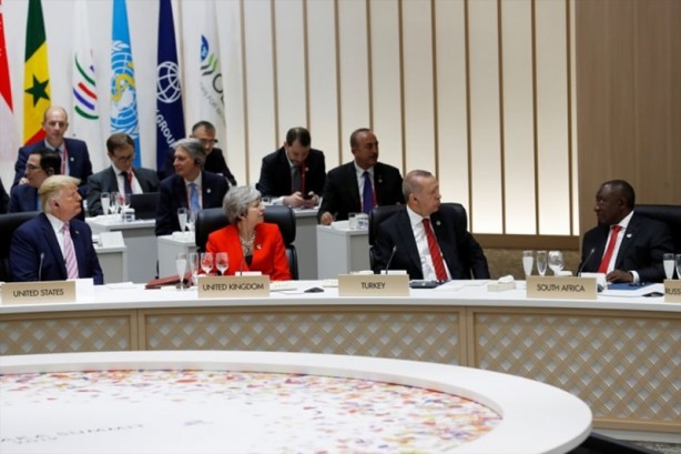 Foto - Japonya'daki G-20 zirvesinden samimi kareler